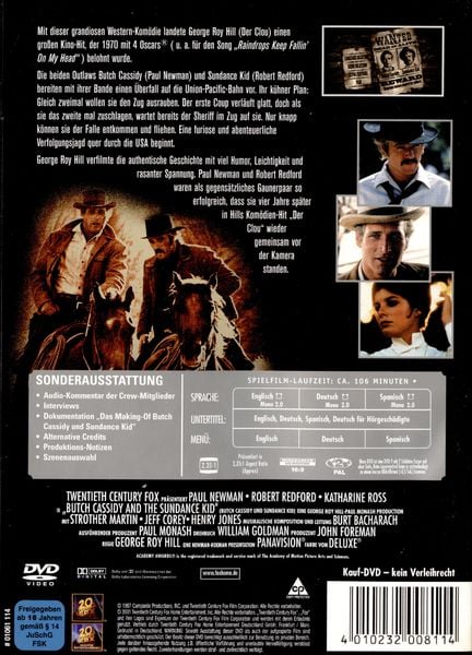 Produktbild: Butch Cassidy und Sundance Kid [SE]