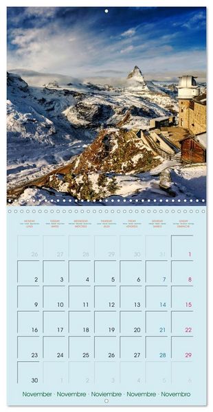 Produktbild: Discover Zermatt - Matterhorn - Switzerland (Wall Calendar 2026 12 &times; 12 Inch) CALVENDO 12 Month Wall Calendar