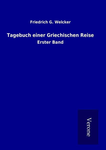 Produktbild: Tagebuch einer Griechischen Reise