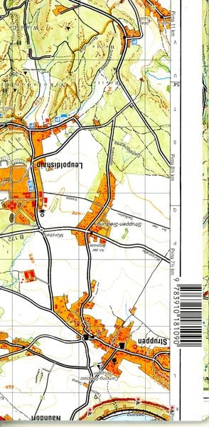 Produktbild: Gro&szlig;e Karte der S&auml;chsischen Schweiz 1:30000