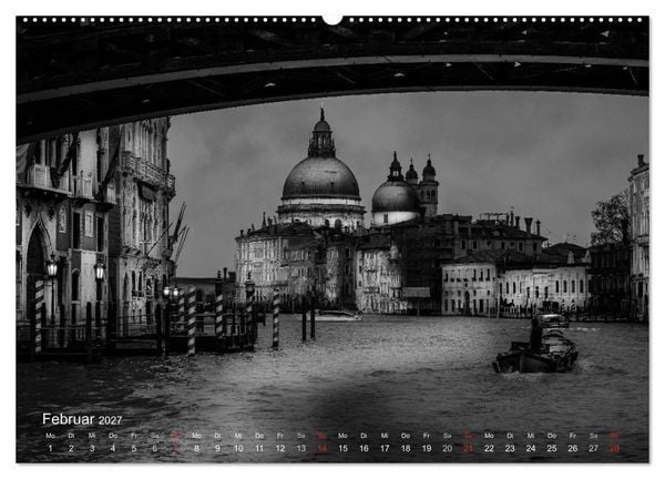 Produktbild: Venedig - Licht und Schatten (hochwertiger Premium Wandkalender 2027 DIN A2 quer), Kunstdruck in Hochglanz