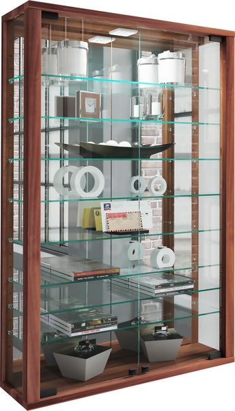 Produktbild: Wandvitrine Glasvitrine Vitrosa Mini Spiegel
