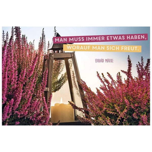 Produktbild: Postkartenbuch &raquo;Ein fr&ouml;hliches Herz schenkt das gr&ouml;&szlig;te Gl&uuml;ck&laquo;