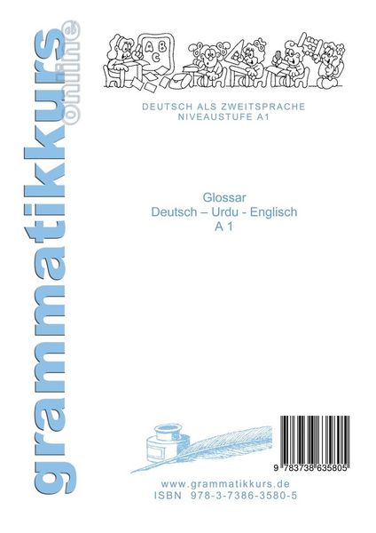 Produktbild: W&ouml;rterbuch Deutsch - Urdu - Englisch Niveau A1