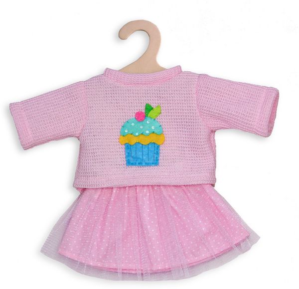Produktbild: Heless - Puppen-Pullover und T&uuml;llrock Cupcake, Gr. 35 - 45 cm