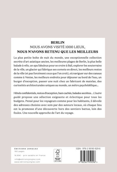 Produktbild: Berlin - L&rsquo;autre guide