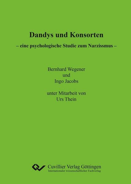 Produktbild: Dandys und Konsorten - eine psychologische Studie zum Narzissmus