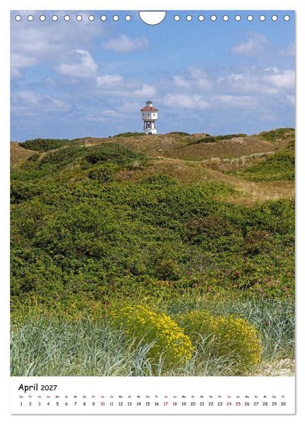 Produktbild: Ostfriesland - Windm&uuml;hlen, Leuchtt&uuml;rme und Meer (Wandkalender 2027 DIN A4 hoch), CALVENDO Monatskalender