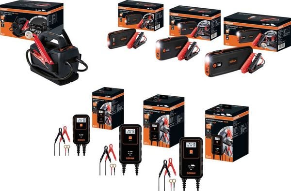 Produktbild: Osram Automotive Schnellstartsystem BATTERYstart 300 OBSL300 Starthilfestrom (12 V)=300 A USB-Steckdose 2x