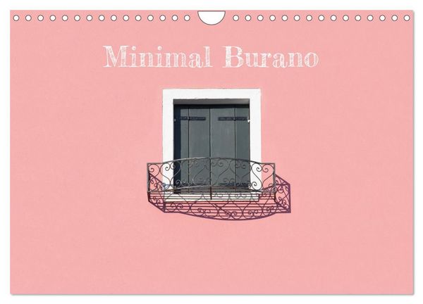 Produktbild: Minimal Burano (Wandkalender 2027 DIN A4 quer), CALVENDO Monatskalender
