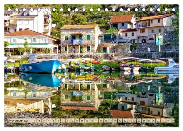 Produktbild: Reise nach Montenegro (Tischkalender 2026 DIN A5 quer), CALVENDO Monatskalender