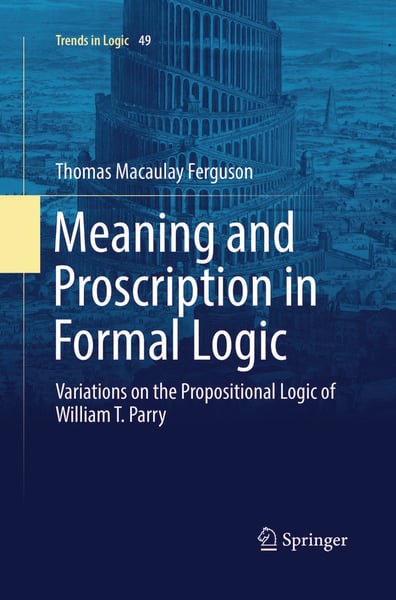 Produktbild: Meaning and Proscription in Formal Logic