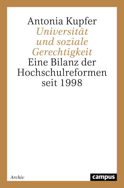 Produktbild: Universit&auml;t und soziale Gerechtigkeit