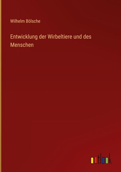 Produktbild: Entwicklung der Wirbeltiere und des Menschen