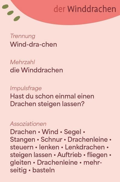 Produktbild: Wortschatzk&auml;rtchen: Herbst