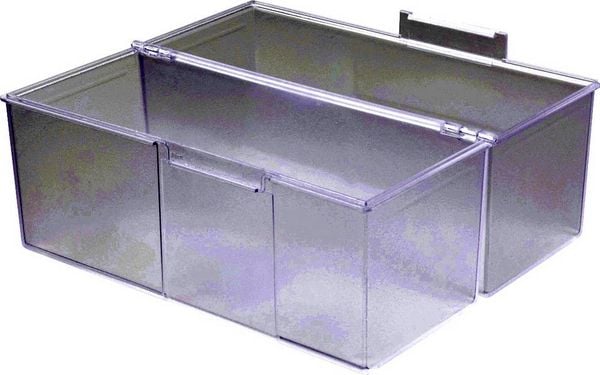 Produktbild: HAN 975-63 Karteibox Transluzent, Klar max. Anzahl der Karten: 500 Karten DIN A5 quer