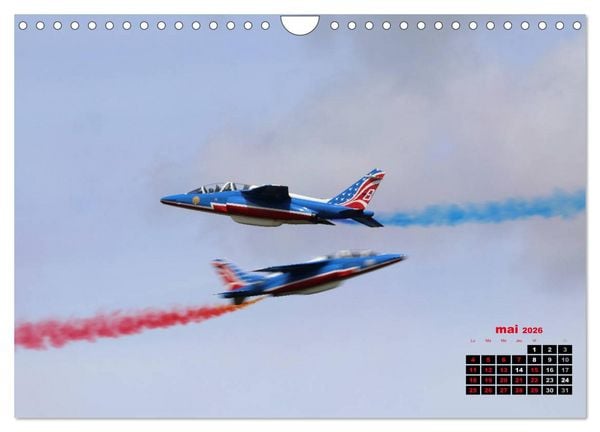 Produktbild: Les ailes fran&ccedil;aises (Calendrier mural 2026 DIN A4 vertical), CALVENDO calendrier mensuel