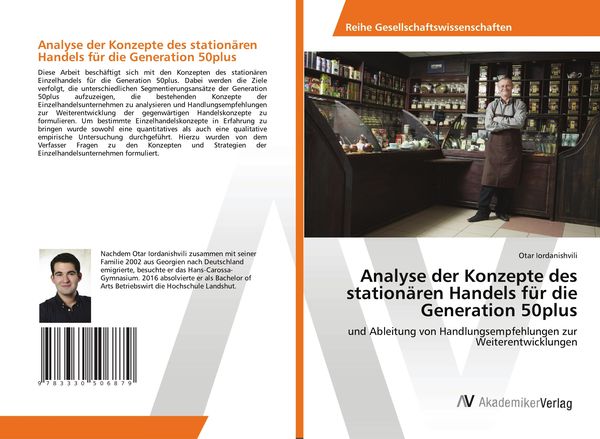 Produktbild: Analyse der Konzepte des station&auml;ren Handels f&uuml;r die Generation 50plus