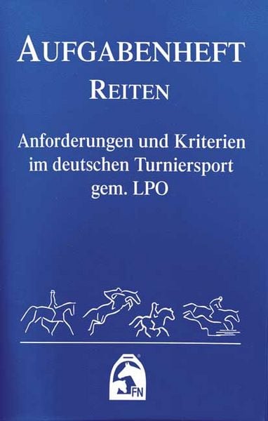 Produktbild: Aufgabenheft Reiten, Ausgabe 2012 in Kst.-Ordner