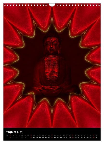 Produktbild: Buddha - Zeit f&uuml;r Entspannung (Wandkalender 2026 DIN A3 hoch), CALVENDO Monatskalender