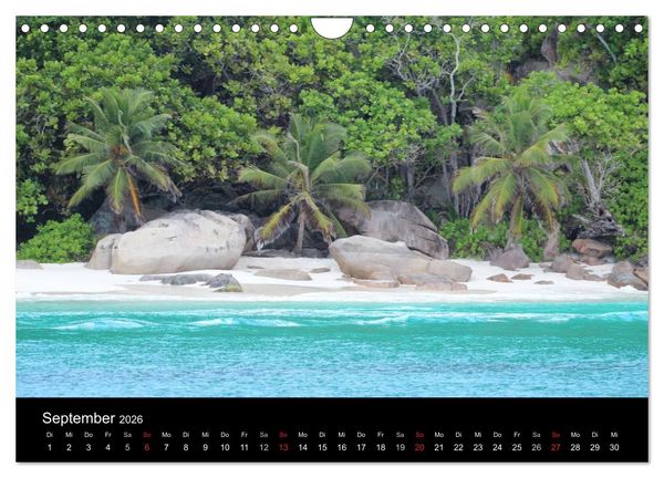 Produktbild: Seychellen (Wandkalender 2026 DIN A4 quer), CALVENDO Monatskalender