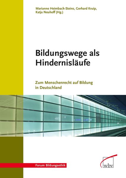 Produktbild: Bildungswege als Hindernisl&auml;ufe