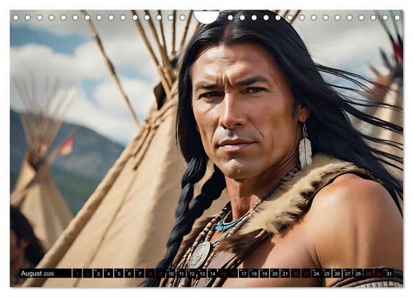 Produktbild: Im weiten Land der Indianer (Wandkalender 2026 DIN A4 quer), CALVENDO Monatskalender