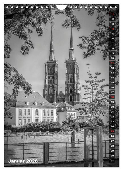 Produktbild: BRESLAU SCHWARZWEI&szlig; (Wandkalender 2026 DIN A4 hoch), CALVENDO Monatskalender