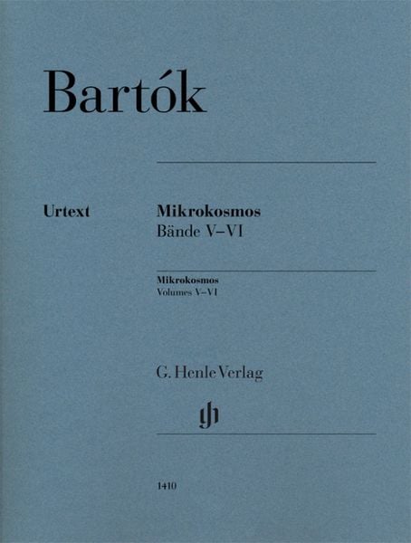 Béla Bartók - Mikrokosmos, Bände V-VI