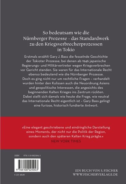 Produktbild: Tribunal in Tokio