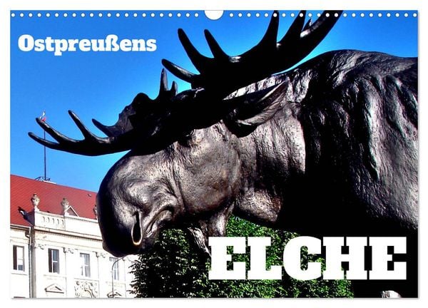 Produktbild: Ostpreu&szlig;ens Elche (Wandkalender 2026 DIN A3 quer), CALVENDO Monatskalender