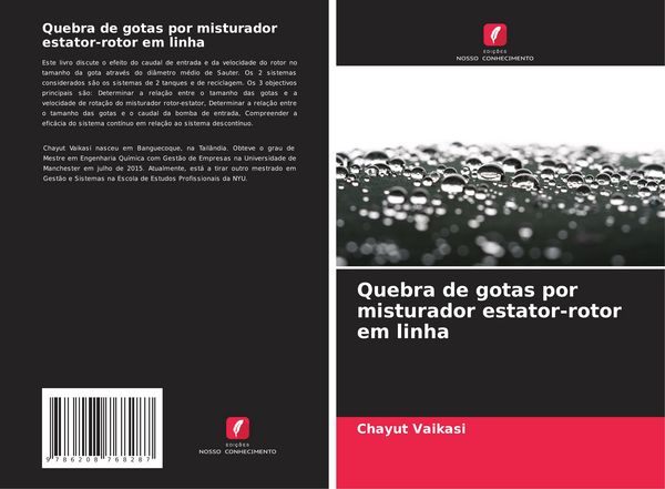 Produktbild: Quebra de gotas por misturador estator-rotor em linha