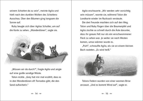 Produktbild: Der letzte Feuerfalke und die fl&uuml;sternde Eiche (Band 3)