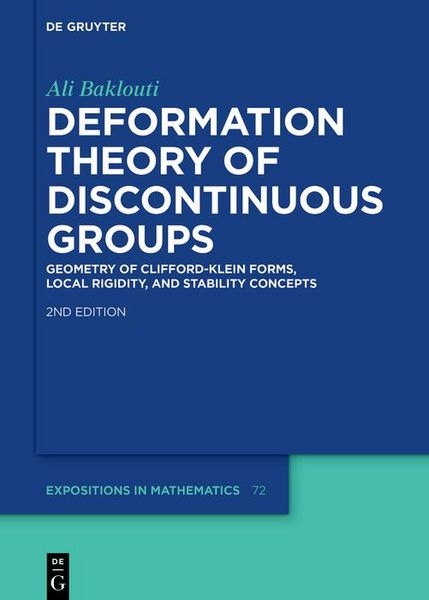 Produktbild: Deformation Theory of Discontinuous Groups