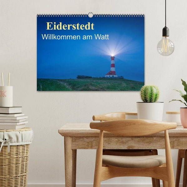 Produktbild: Eiderstedt - Willkommen am Watt (Wandkalender 2026 DIN A3 quer), CALVENDO Monatskalender