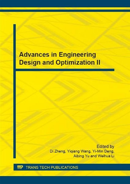 Produktbild: Advances in Engineering Design and Optimization II