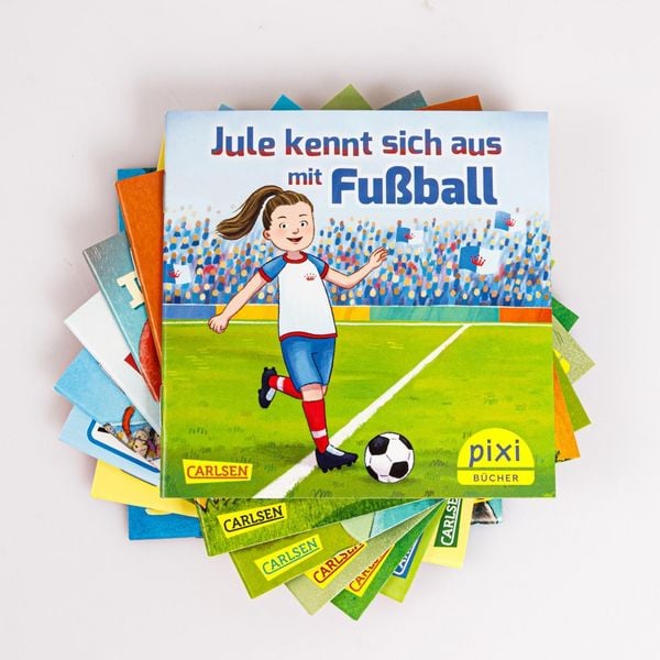 Produktbild: Pixi-8er-Set 310: Pixi im Fu&szlig;ballfieber (8x1 Exemplar)