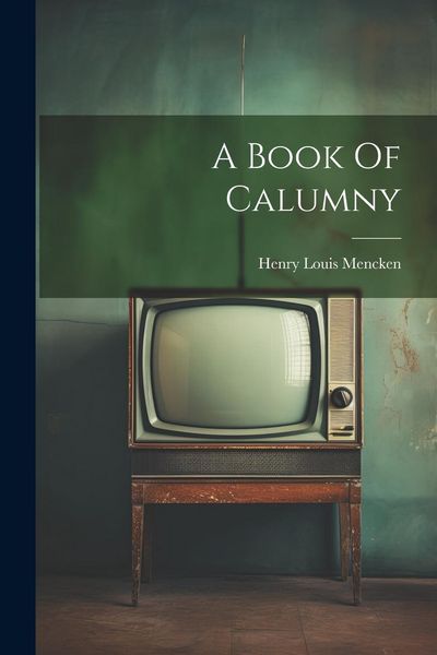 Produktbild: A Book Of Calumny