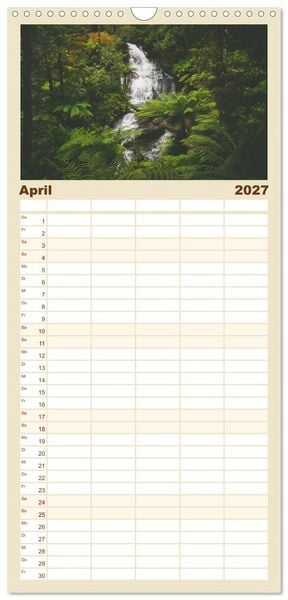 Produktbild: Familienplaner 2027 - Australien - Der vielseitige Osten mit 5 Spalten (Wandkalender, 21 x 45 cm) CALVENDO