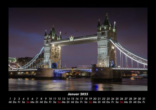Produktbild: London 2025 Fotokalender DIN A3