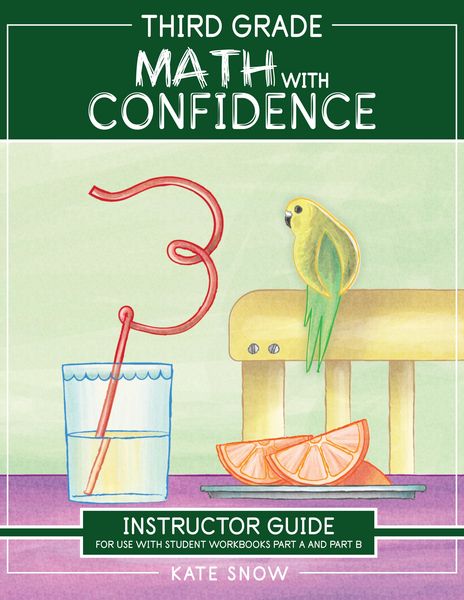 Produktbild: Third Grade Math with Confidence Instructor Guide