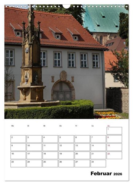 Produktbild: Mein Erfurt (Wandkalender 2026 DIN A3 hoch), CALVENDO Monatskalender