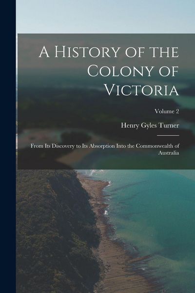 Produktbild: A History of the Colony of Victoria