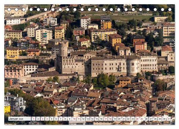 Produktbild: Trient und das Trentino (Tischkalender 2026 DIN A5 quer), CALVENDO Monatskalender