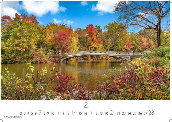 Produktbild: Indian Summer Kalender 2027 &ndash; Wandkalender | Fotokalender Nordamerika 24x35cm &ndash; Leuchtende Herbstfarben Nordamerikas in stimmungsvollen Bildern f&uuml;r deine Wand
