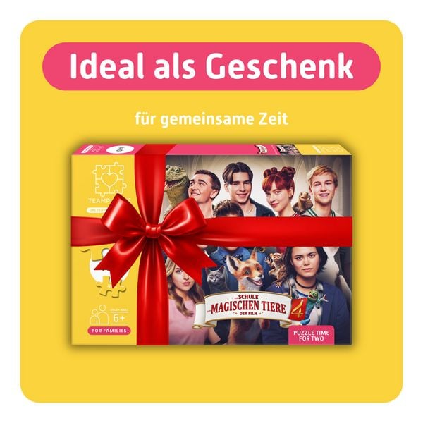 Produktbild: TEAMPUZZLE &ndash; Schule der magischen Tiere 4 &ndash; 400 Teile &ndash; Puzzle mit gro&szlig;en & kleinen Teilen