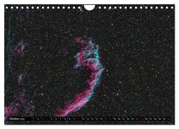 Produktbild: Wunder der Milchstra&szlig;e (Wandkalender 2026 DIN A4 quer), CALVENDO Monatskalender