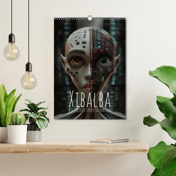 Produktbild: Xibalba &ndash; Die T&ouml;chter einer neuen &Auml;ra (Wandkalender 2026 DIN A3 hoch), CALVENDO Monatskalender