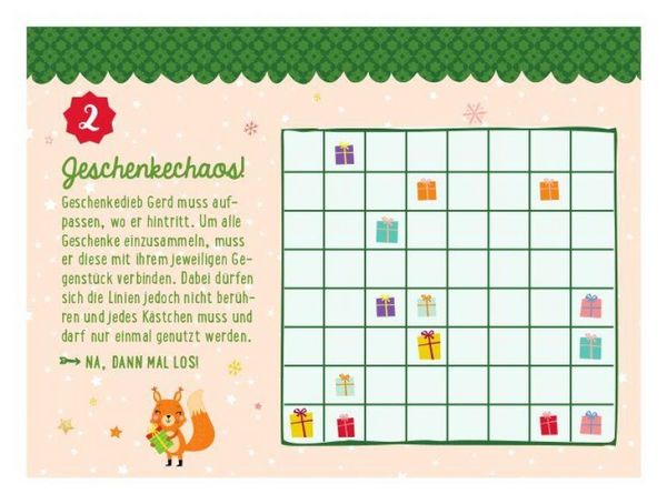Produktbild: 24 knifflig-gute Weihnachtsr&auml;tsel