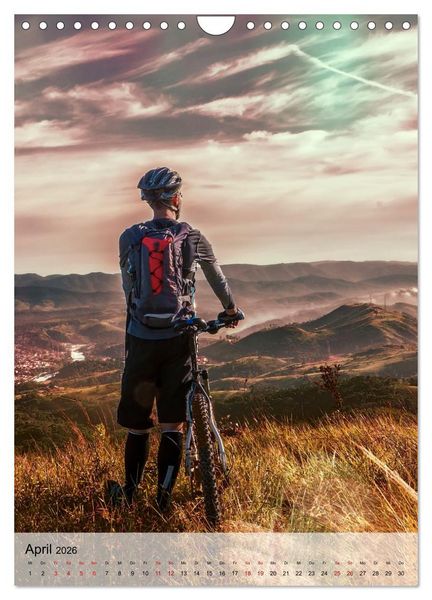 Produktbild: Mountainbike - einfach Spa&szlig; (Wandkalender 2026 DIN A4 hoch), CALVENDO Monatskalender
